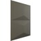 Ekena Millwork 11 7/8in. W x 11 7/8in. H Aberdeen EnduraWall Decorative 3D Wall Panel Covers 0.98 Sq. Ft. WP12X12ABISG - alternate 3